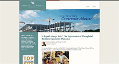 Desktop Screenshot of constructioncontractoradvisor.com