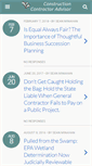 Mobile Screenshot of constructioncontractoradvisor.com